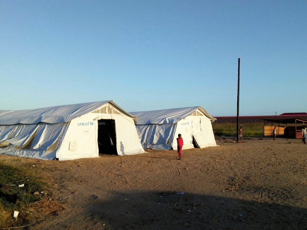 PICOCO refugee camp child spaces Mozambique Cyclone Idai Comprehension study