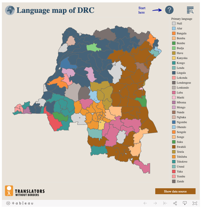 Les quatre langues nationales de la RDC (FR) - Translators without Borders