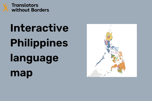 Interactive Philippines language map