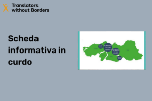 Scheda informativa in curdo