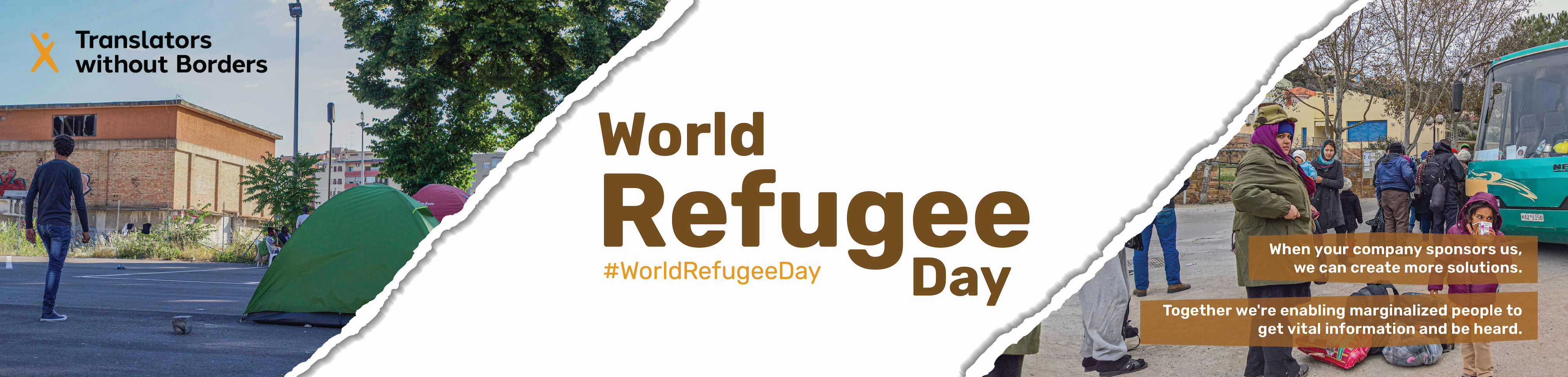 Sponsor TWB World Refugee Day Language Solutions